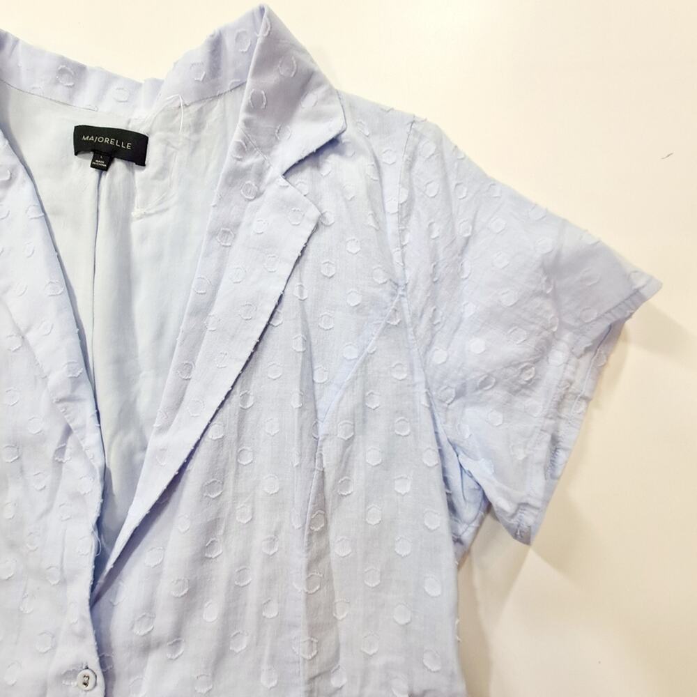 MAJORELLE Tumbleweed Dress in Baby Blue Large - Picture 4 of 9